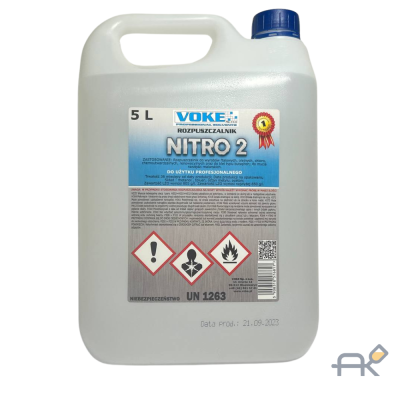 Растворитель 5л VOKE NITRO 2 синяя эт. польша